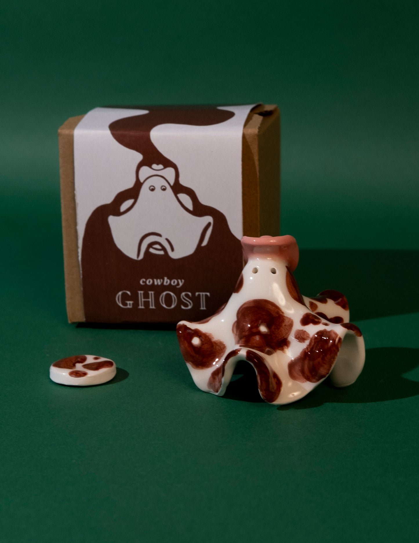 Cowboy Ghost Brown and White