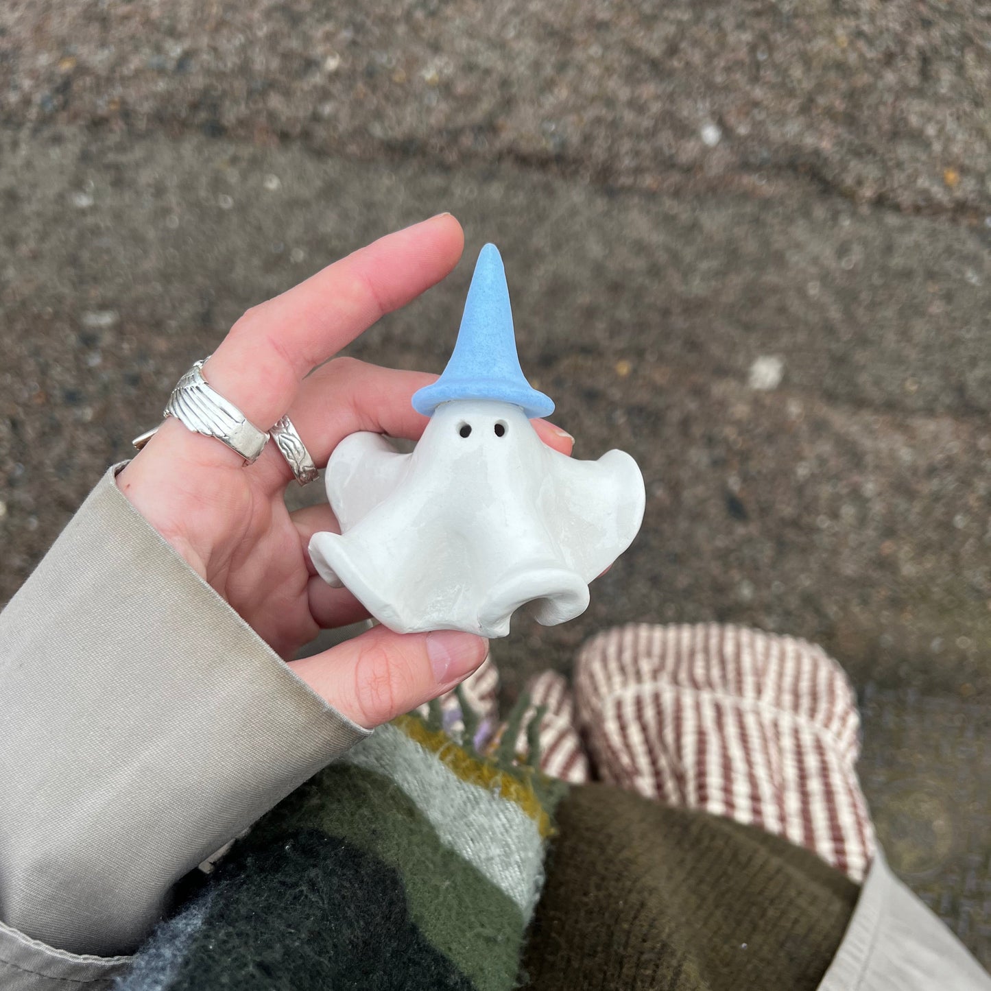 Witch Ghost Baby Blue