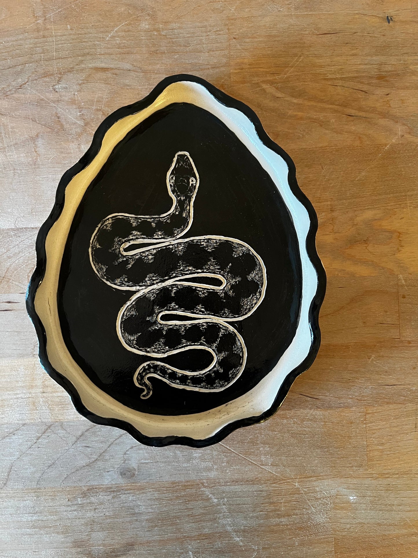 Snake Pendant Plate