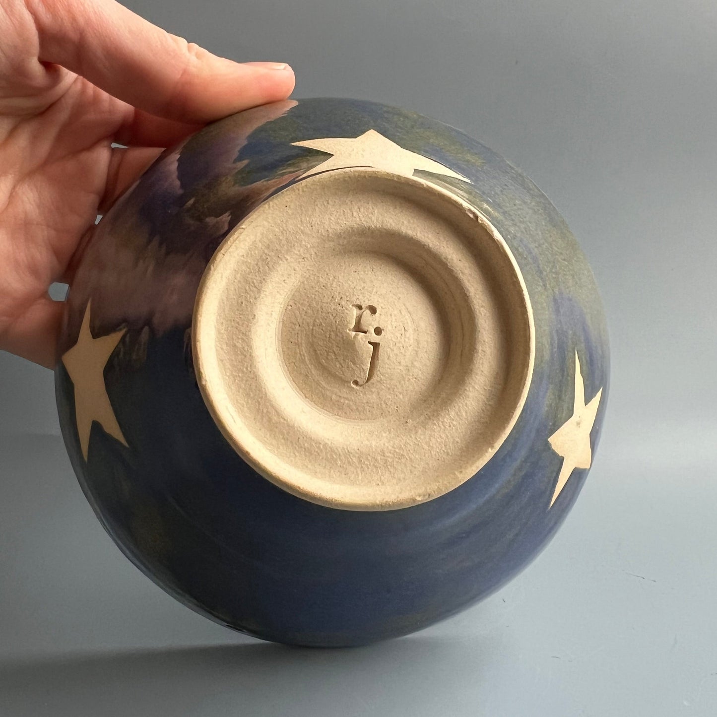 Medium Blue Bowl