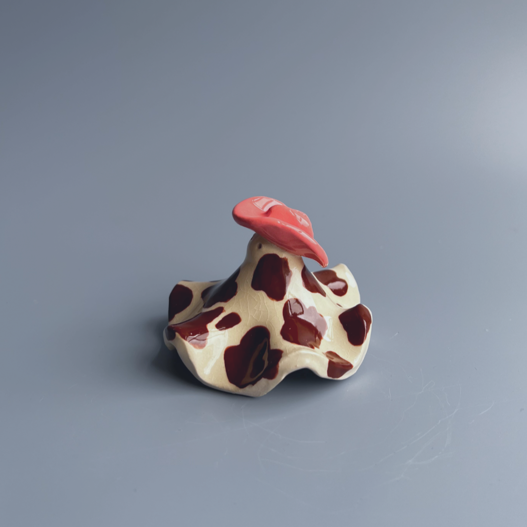 Cowboy Ghost Brown and White