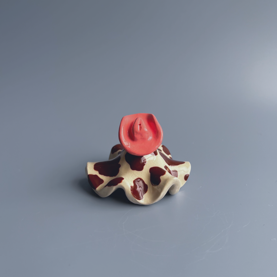 Cowboy Ghost Brown and White